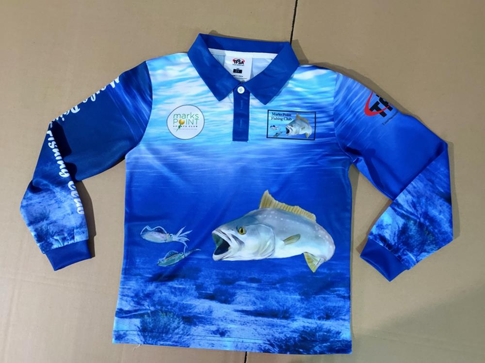 Nyt design Custom Sublimated Fishing Jersey