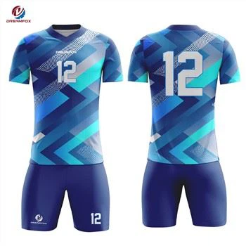 Trøjer i holdbar pasform af polyester i sublimering af fodboldhold